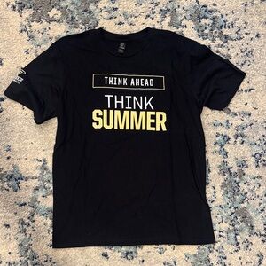 Black Think Summer T-Shirt